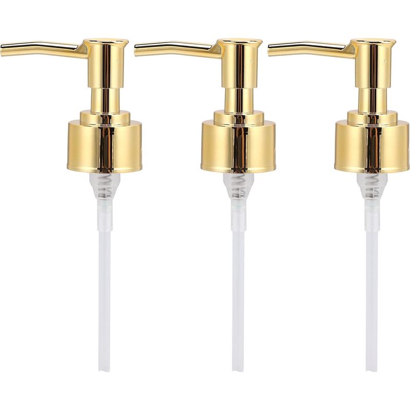 Parfümflasche Mit Pumpspender, Shampoo- Und Spülungsflasche, Seifenspender, Lotion, Massageöl, Gold