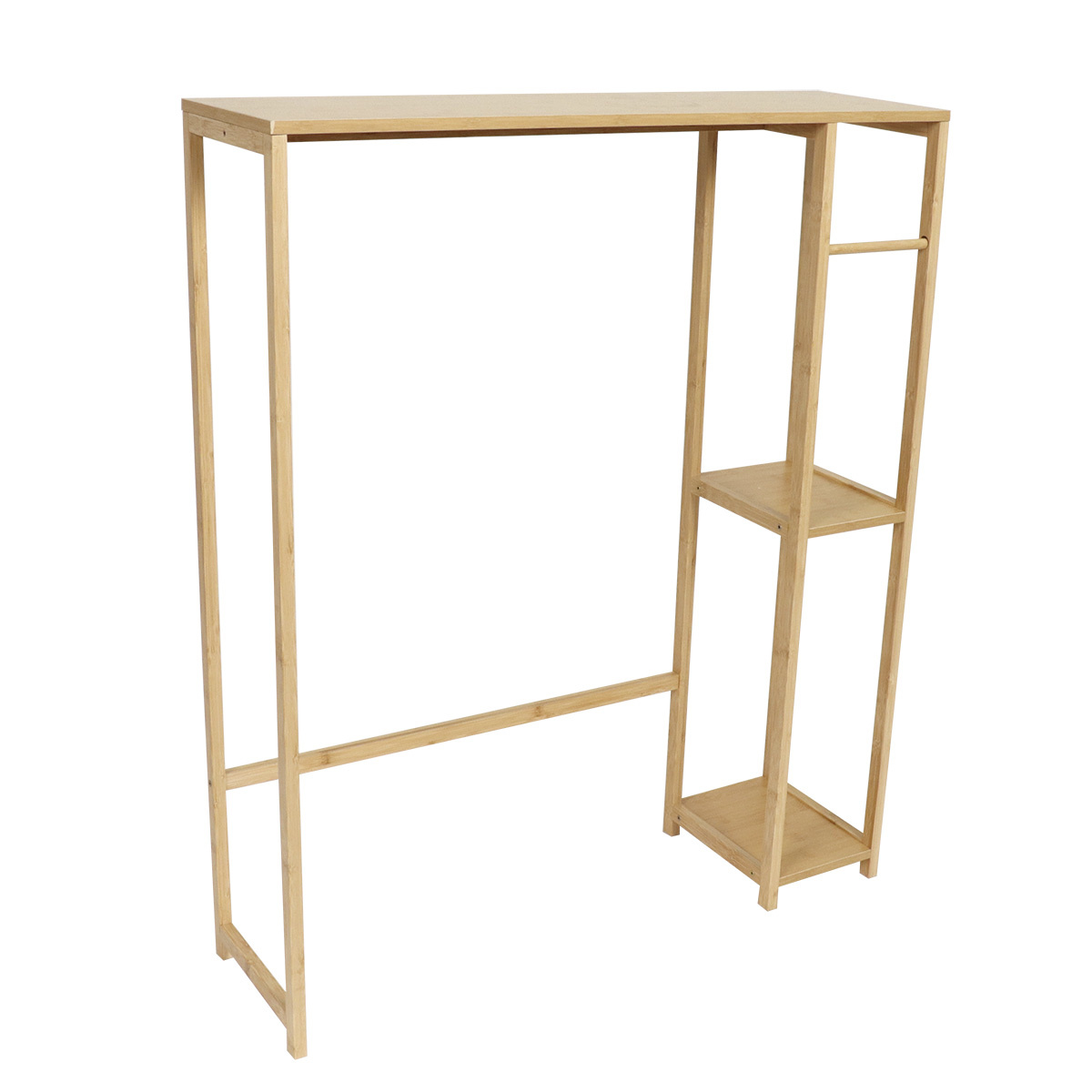 Waschmaschinenregal Trinida, Bambus/mdf, 79 X 23 X 95 Cm