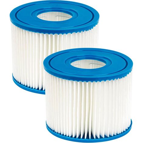 Lot De 2 Filtres De Piscine Pour Cartouche Intex Purespa Type S1 Pour Cartouche De Filtre De Piscine Gonflable Purespa 29001e