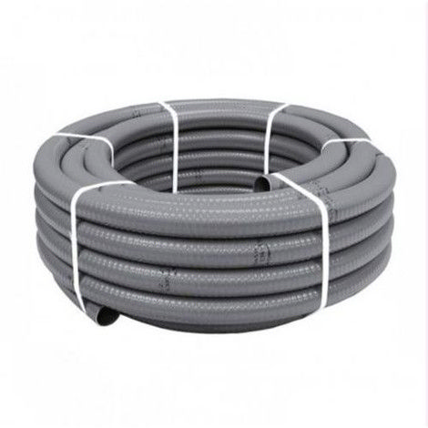 Flexibler Pvc-schlauch Grau Hidrotubo Flex 40 Mm 25 M