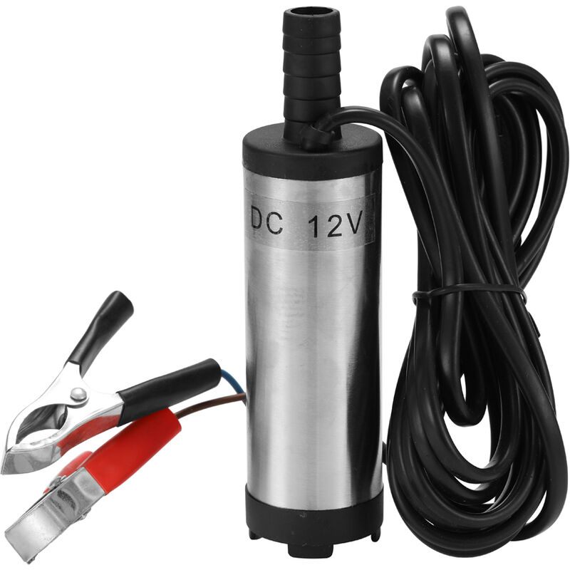 Pompe Submersible Électrique Dc 12v Pompes Submersibles En Acier Inoxydable Pour Outil De Ravitaillement En Carburant 12l/min
