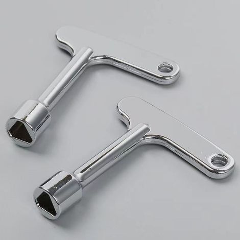 Zwei Dreieckige Aufzugsschlüssel Aus Zinklegierung, Aufzugszubehör, 8 Mm Dreieckige Schlüssel.