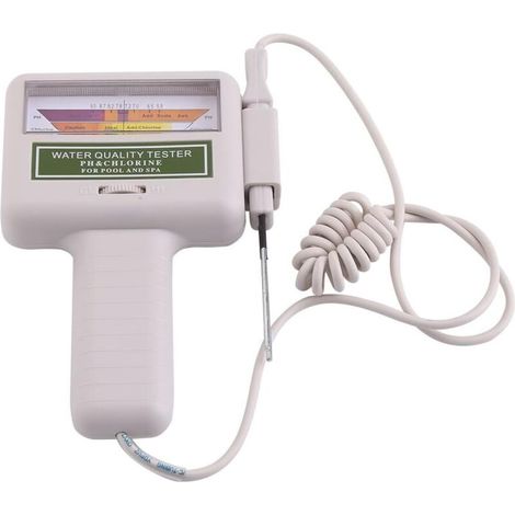 Bardusch-ph Testeur Automatique De Chlore Ph-mètre Analyseur De L'Eau Numérique Spécialement Pour Piscine Spa Aquarium