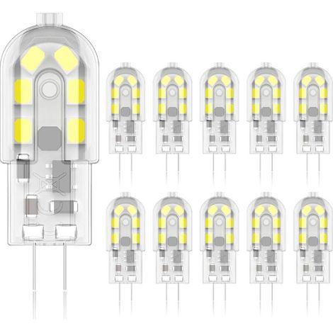 G4 3w Led-lampe, 4000k Neutralweiß, 24 Leds, 12v Ac/dc – 10er-packung