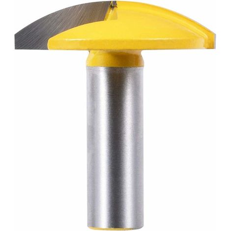 Green Mobility - Horizontaler Kronenfräser, Profilfräser, Kleiner Schalenfräser Mit 1/2-zoll-schaft (1/2"-schaft, 1-3/4"-breite, 1,65"-radius)