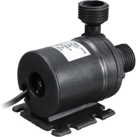 Green Mobility – 12-v-gleichstrom-tauchpumpe (5 M, 800 L/h), Geräuscharm, Mit 4-punkt-düse, Bürstenloser Gleichstrommotor, 50 Cm Kabel