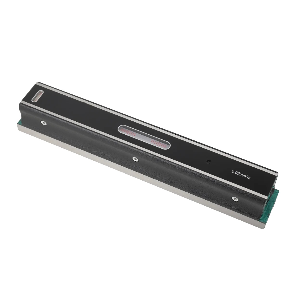 Präzisionsstufe, Kohlenstoffstahl, Länge 11,81 Zoll (300 Mm), Genauigkeit 0,0002"/10", Gusseisenkörper, Passendes Holzgehäuse