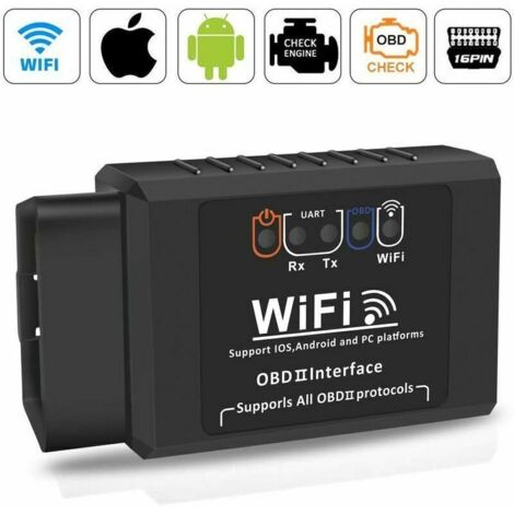 Green Mobility – Obd2-kfz-diagnosegerät, Kfz-diagnosekit Mit Wlan-obd-adapter, Markenübergreifender Fehlercodescanner, Elm327-motordiagnosegeräte