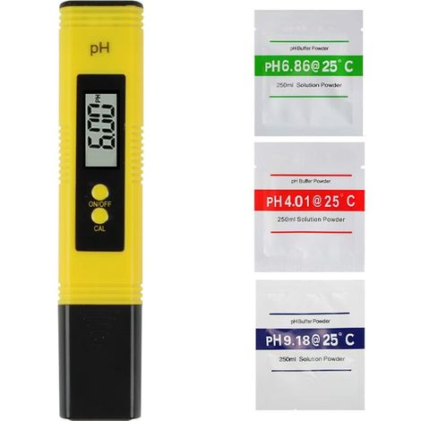 Elektronisches Ph-meter Von Green Mobility Mit Lcd-bildschirm, Messbereich 0,00–14,00 Ph