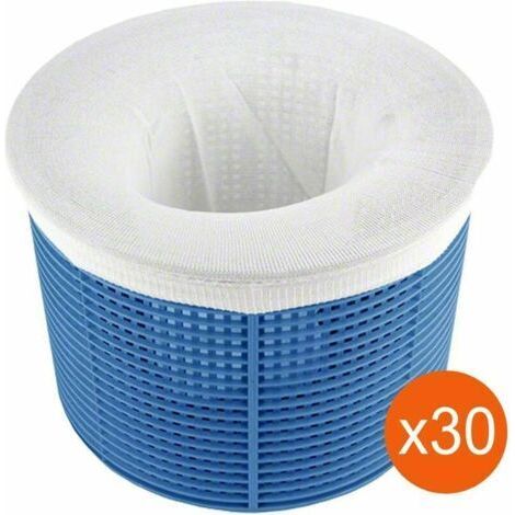 Qorva-30 Chaussettes De Skimmer Haute Qualité, Pré Filtre Jetable Universel Pour Panier De Piscine Et Spa