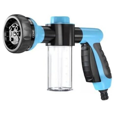 Green Mobility – Multifunktionale Hochdruck-wasserpistole Für Die Autowäsche Mit Schaum-, Seifen- Und Shampoo-spender Für Die Tierwäsche Und Sprühdüse Für Den Gartenschlauch