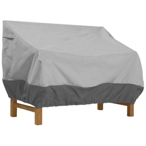 Green Mobility – Schutzhülle Für Gartenbänke – Wasserdichtes 210d Oxford-gewebe – Uv- Und Windbeständig – Maße: 147 × 83 × 79 Cm – Grau (210d)
