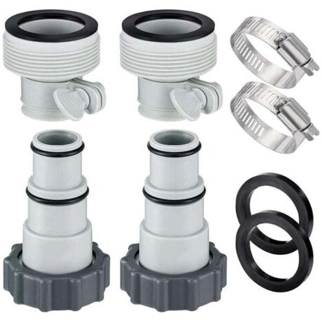 Green Mobility – Poolschlauchadapter, 8-adapter-set, 32- Und 38-mm-pumpenadapter