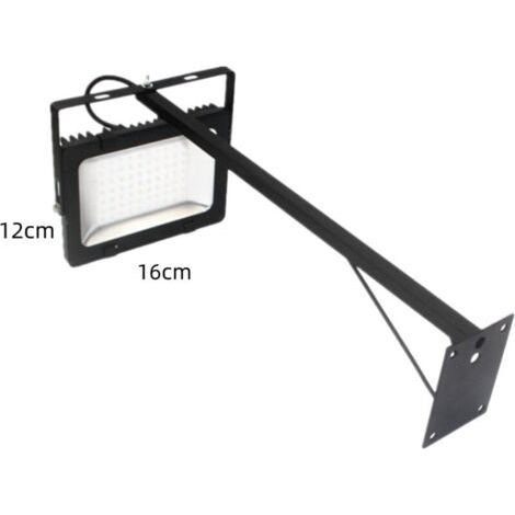 Green Mobility – Schilderbeleuchtung – 20-w-led-außenstrahler Für Schaufenster – 50 Cm – Seitenmontage – Weiß