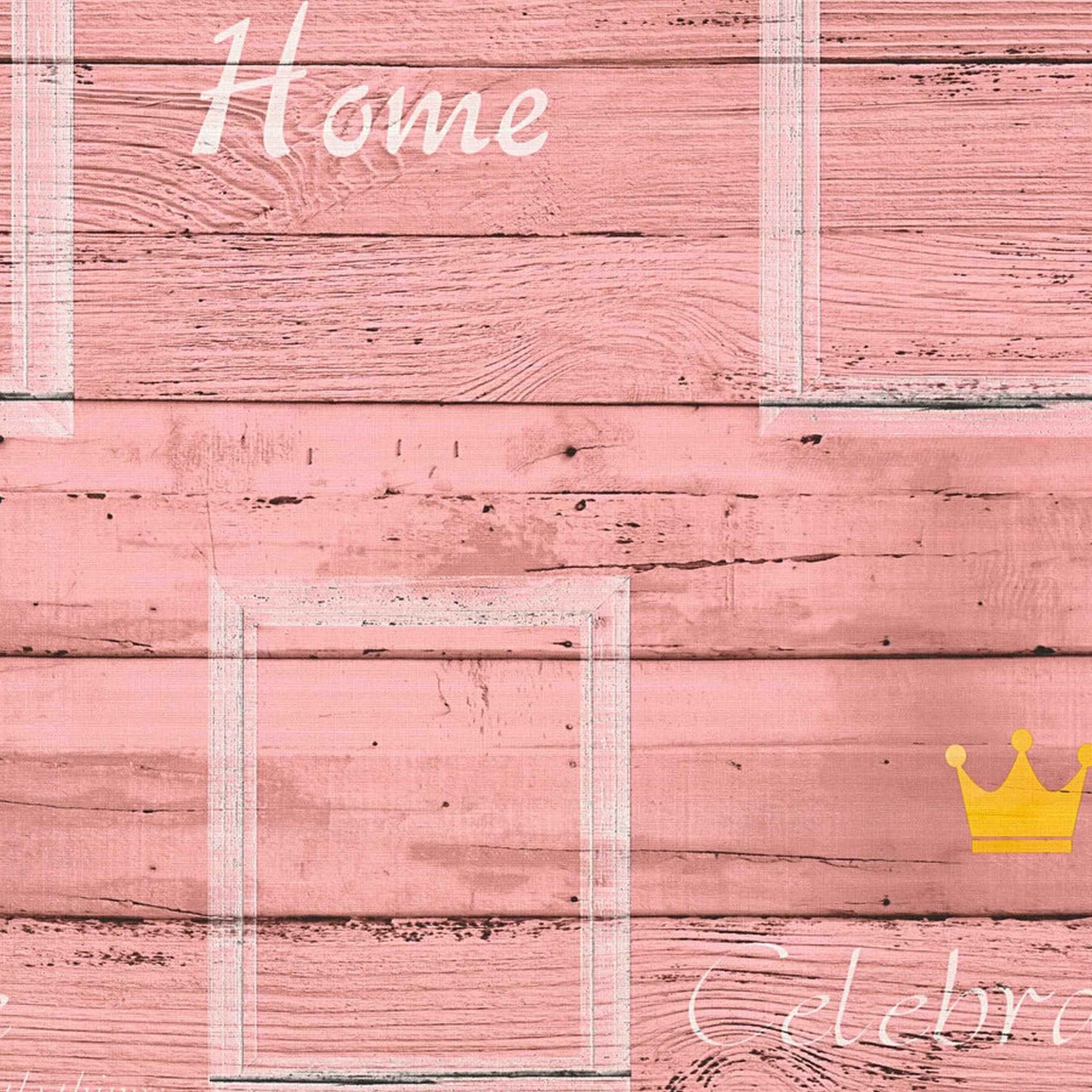 A.s. Creation Cote D'Azur 353414 Vliestapete Holzoptik 0.53 M X 10.05 M Rosa