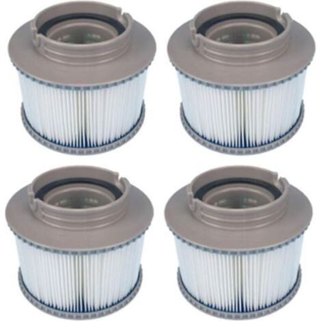 Filtros De Repuesto Para Mspa Fd2089 – Cartucho Filtrante Para Bomba De Piscinas, Jacuzzis Y Spas – 4 Unidades