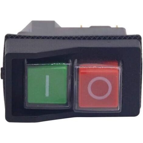 Waterproof Magnetic Switch, Pins Push Button Start/stop Start Stop Switch Accessories For Machine Tools 16a