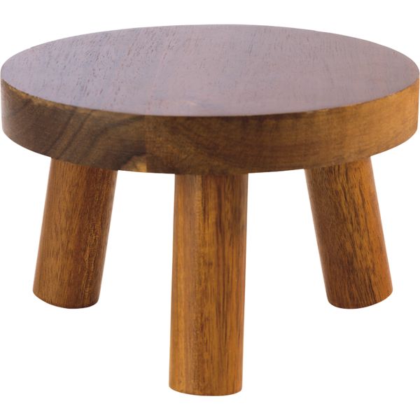 Element Buffetständer Akazienholz, Höhe: 100 Mm, Ø: 150 Mm - Aps