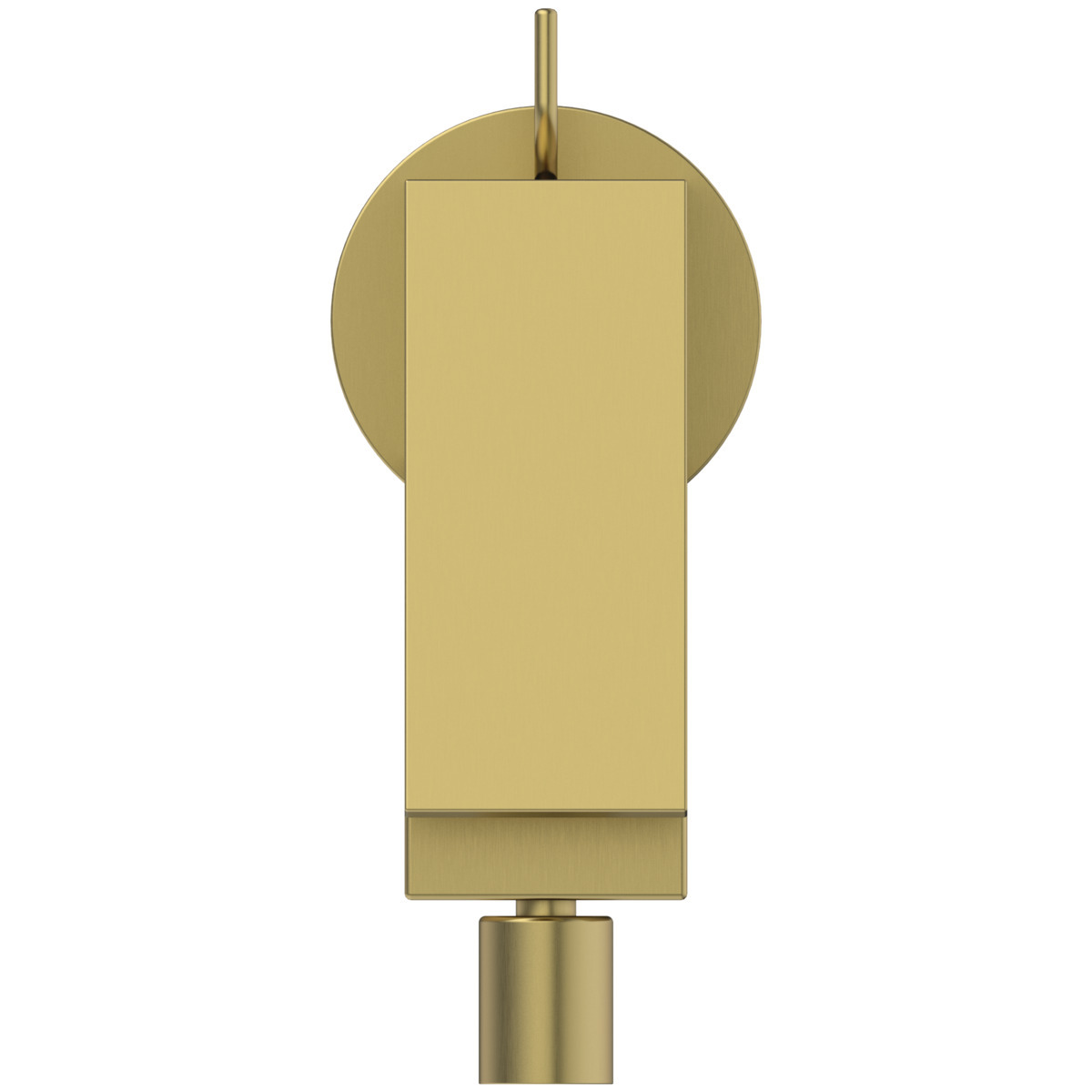 Ideal Standard Bidetarmatur Extra Ausld.113mm M.ablgarn. Brushed Gold, Bd511a2