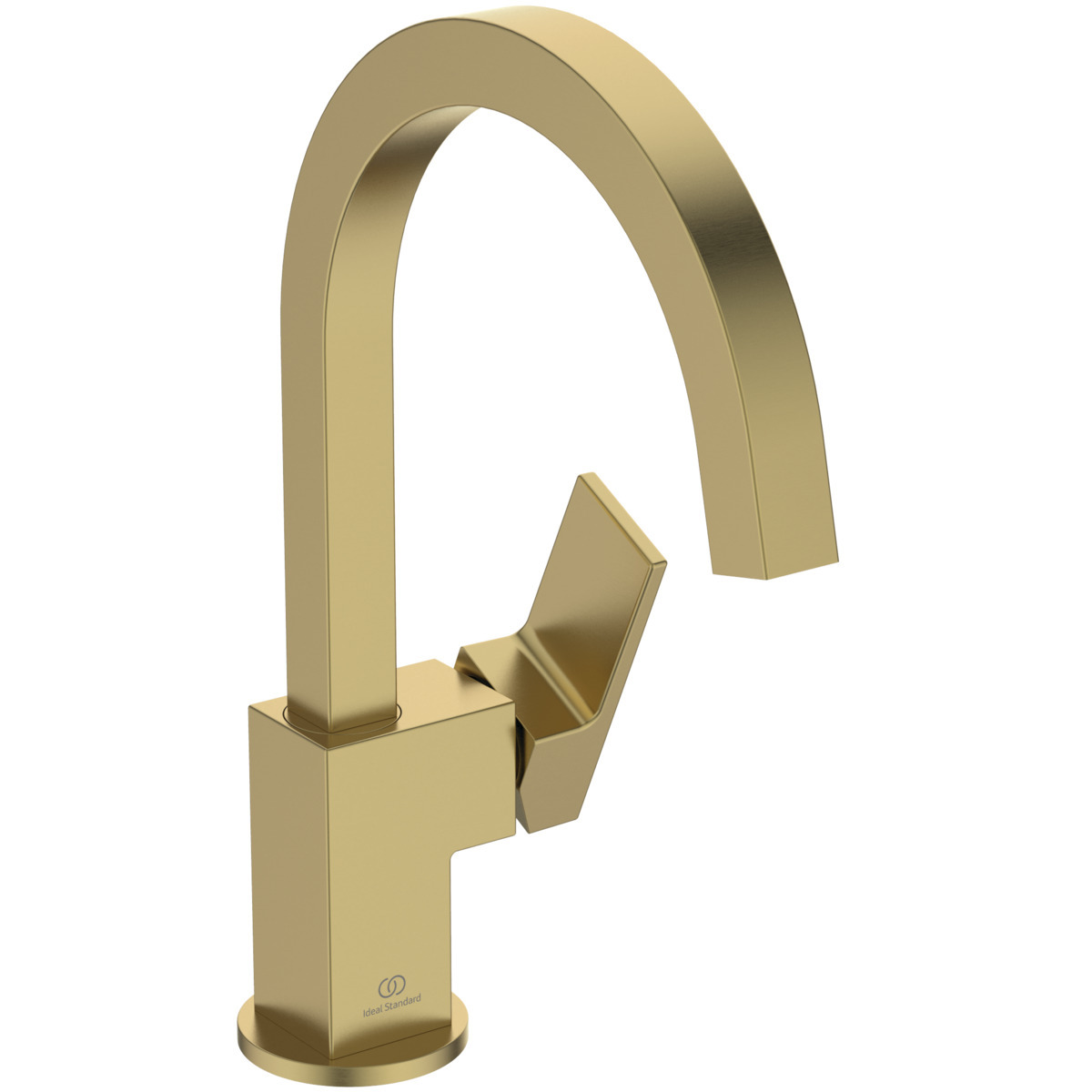 Ideal Standard Waschischarmatur Extra Ausld.190mm H.auslauf O.ablgarn. Brushed Gold, Bd505a2