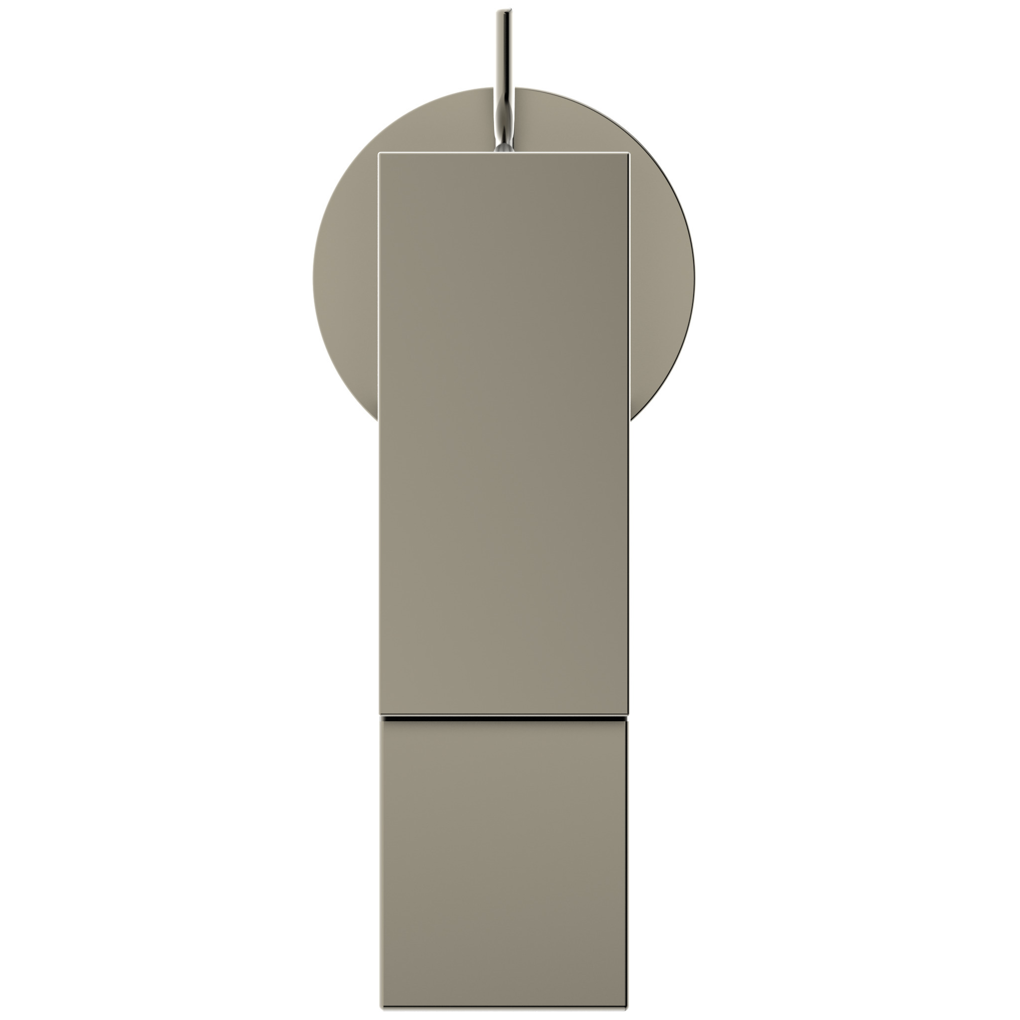 Ideal Standard Waschischarmatur Extra Ausld.100mm Piccolo M.ablgarn. Silver Storm, Bd502gn
