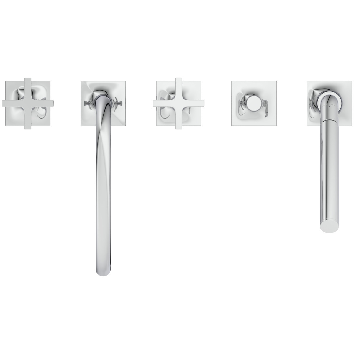 Ideal Standard Bd164aa 5-loch-badearmatur Wannenrand Joy Neo