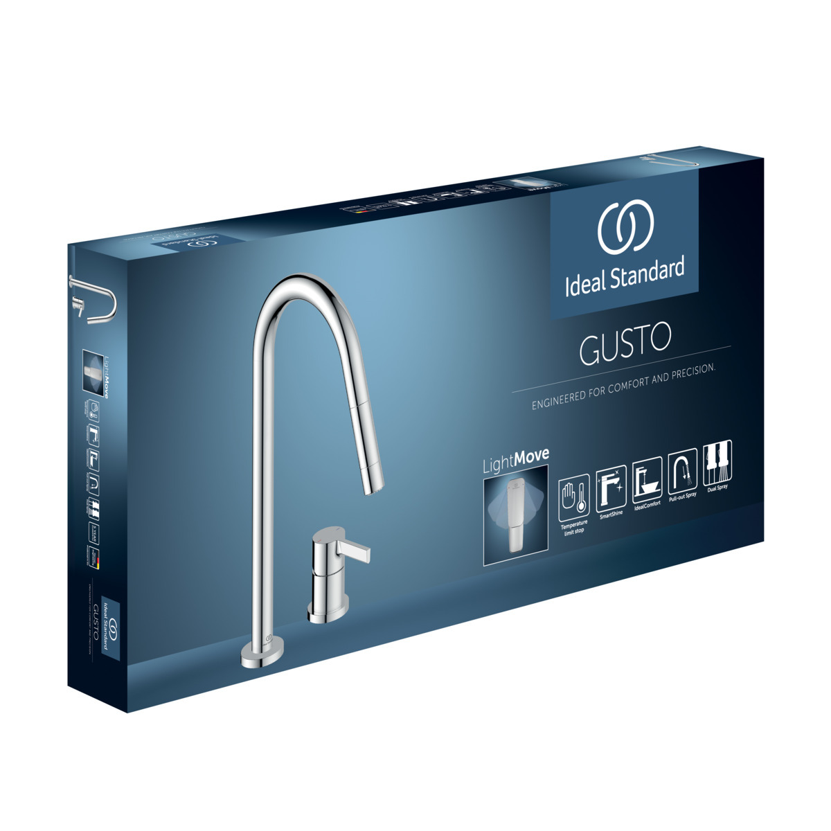 Ideal Standard Bd424aa 2-loch-küchenarmatur Gusto