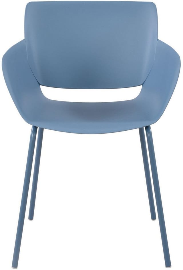 2er Set Gartenstuhl Alpena Blau