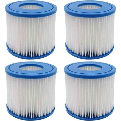 Lot De 4 Filtres Pour Piscine Summer Escapes Type D, Summer Waves P57100102, Sfs-350 Rp-350 Rp-400 Rp-600 Rx-600…