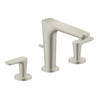 Hansgrohe Axor Citterio C 3-loch Waschtischarmatur 125, Mit