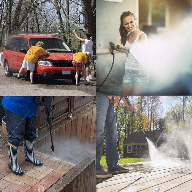 Coavas – 8 M Hochdruckreinigerschlauch – Kompatibel Mit Kärcher K2, K3, K4, K5, K7 – Professionelle Und Schnelle M22-anschlüsse – Mehr Flexibilität