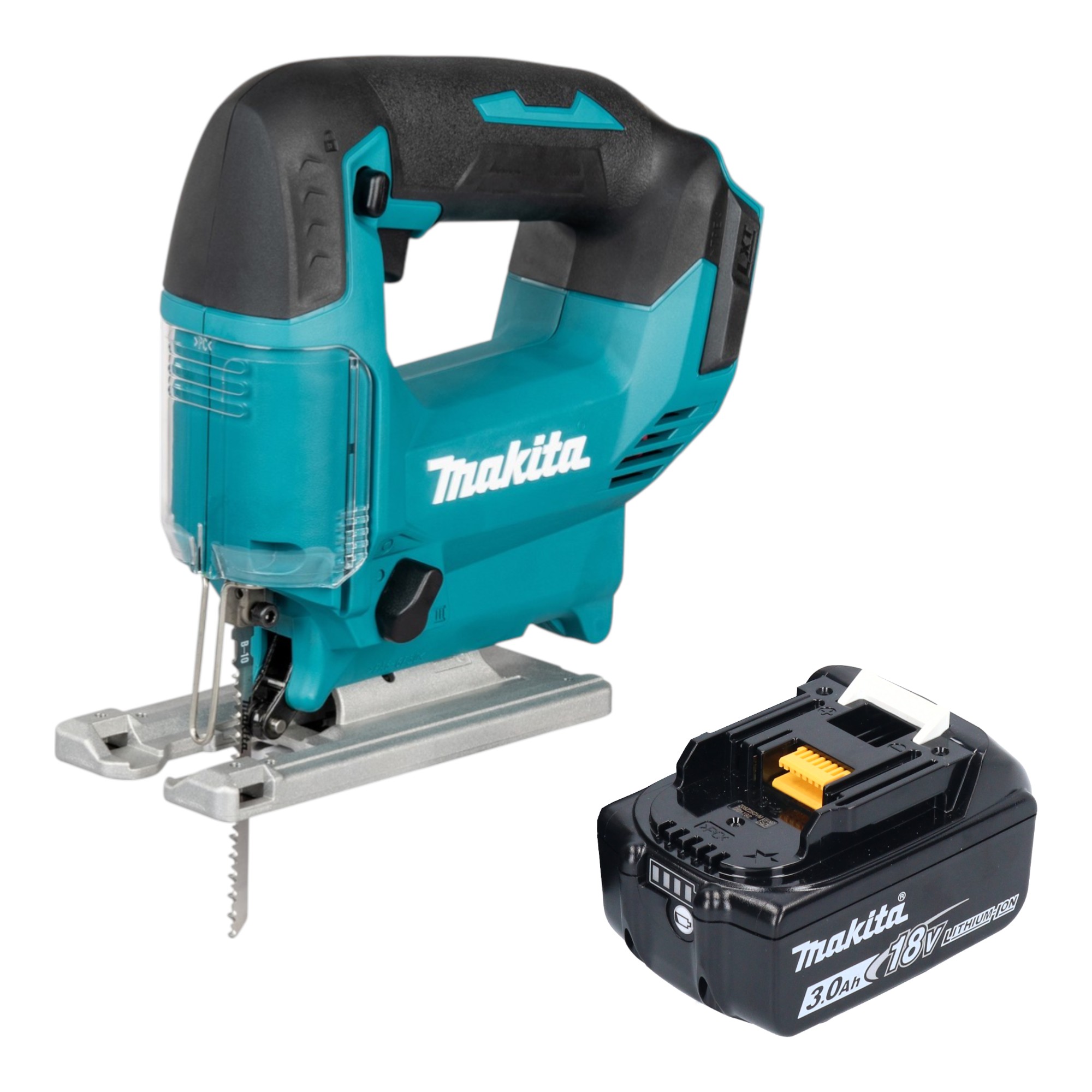 Makita Djv 186 F1 Akku Pendelhubstichsäge 18 V + 1x Akku 3,0 Ah - Ohne Ladegerät