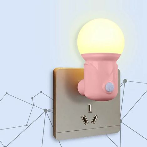Led-steckdose, 2 Farben, Energiesparend, Nachtlicht Für Babys, Dekorative Innenbeleuchtung