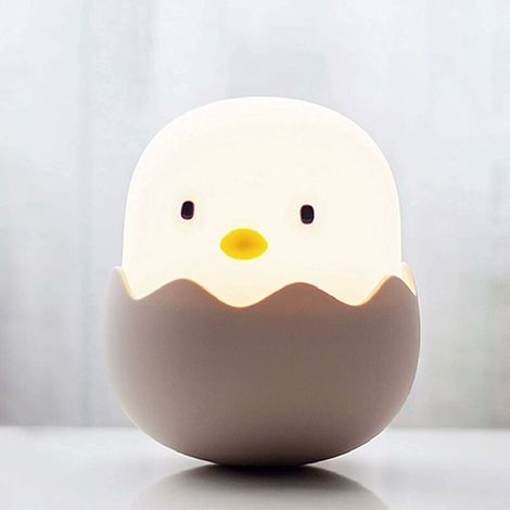 Grünes, Mobiles Baby-nachtlicht, Kinder-nachtlicht Mit Touch-dimmfunktion, Wiederaufladbares Hühner-nachtlicht, Kawaii-babygeschenk, Zimmerdekoration, Nachttischlampe