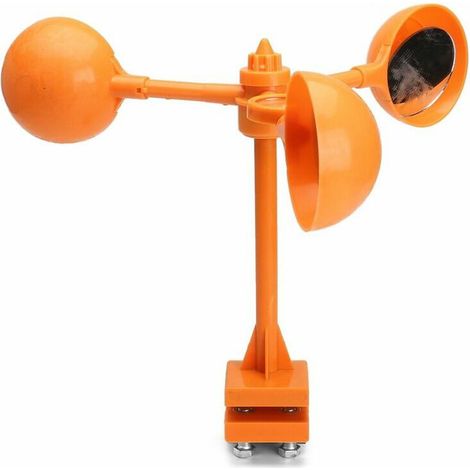 Green Mobility – Windmühlen-vogelscheuchen-winkelwindgeräte Aus Orangefarbenem Kunststoff Für Den Außenbereich.
