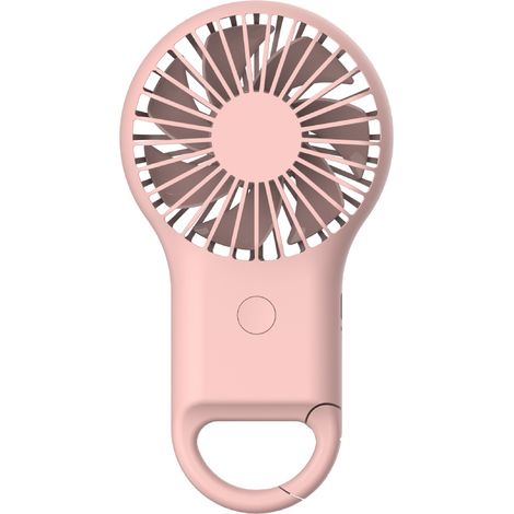 Tragbarer Ventilator – Mini-ventilator – Tragbarer Usb-ventilator – Kühlung – Mit Karabiner – Kunststoff – Farbe