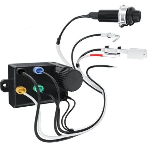 Green Mobility-7643 - Piezo-zünder Für Elektronische Gasgrills, Ersatzzünder-set Für Weber Spirit 220/320 (frontplattenmontage)