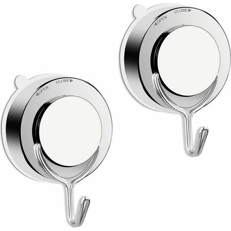 Green Mobility Vakuum-saugnapfhaken, Saugnapfhaken Für Bad, Toilette, Küche, Wandmontage-saugnapfhaken, Leistungsstarker Handtuchhaken, Duschhaken Aus Edelstahl (2)