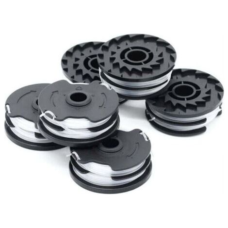 Green Mobility – 6er-pack Ersatz-trimmerfadenspulen Für Lidl Parkside Prta 20-li A1, B2, C3, Prt 550 A1, A3, Prt 300 A1 Akku-freischneider – 2 X 4 M, 1,6 Mm Durchmesser