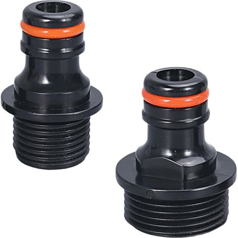Set Mit 6 Schnellkupplungs-außengewindemuffen Für Wasserleitungen (1/2 Zoll Und 3/4 Zoll)
