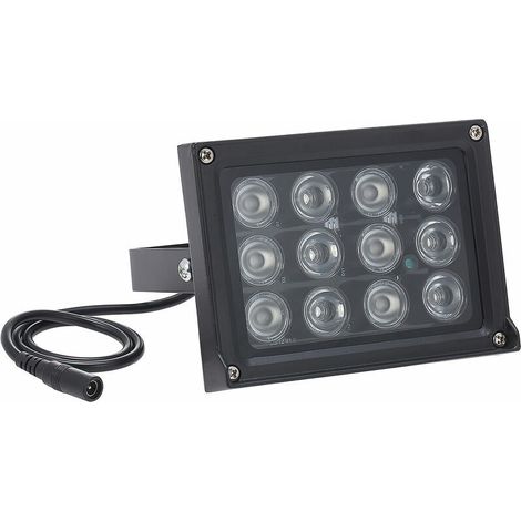 Green Mobility Infrarot-array-strahler Mit Ir-leds, Weitwinkel, Große Reichweite, Wasserdicht, Für Cctv-überwachungskameras, Schwarz