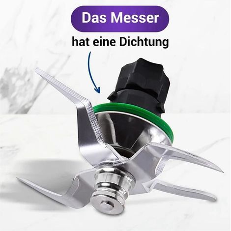 Lame De Rechange Avec Joint Pour Robot Menager Vorwerk Thermomix Tm5/6