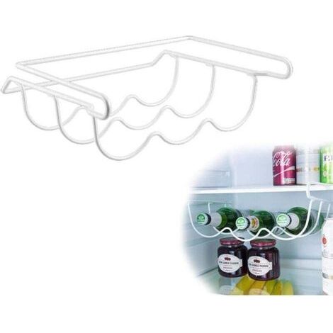 Green Mobility – Universeller Flaschenhalter Für Kühlschränke (3 Flaschen), Kompatibel Mit Großen Kühlschränken. Wird Unter Einem Kühlschrankfach Befestigt.