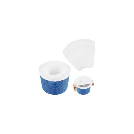 20pcs Chaussettes De Skimmer Pour Piscine, Chaussette Filtre Piscine Filtre Skimmer Piscine, Pool Skimmer Socks, Chaussettes D'Écumeur De Piscine En Maille Ultra Fine