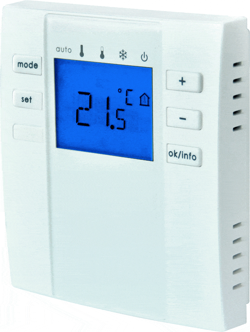 Digitaler Raumthermostat Fã¼r Kabelverteiler