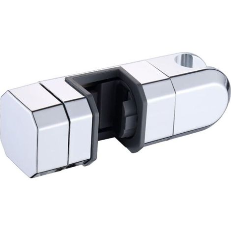 Support De Pommeau De Douche, Universel Pour Barres Coulissantes De 15 Mm Et 30 Mm, Hauteur Et Angle Réglables, Abs Résistant Aux Rayures, (argent)