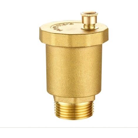 Bunthaus 1 Vanne D'Aération Automatique En Laiton À Filetage Mâle Pour Chaudière (dn15 1/2"), Radiateurs, Chauffe Eau Solaire, Réservoir D'Eau