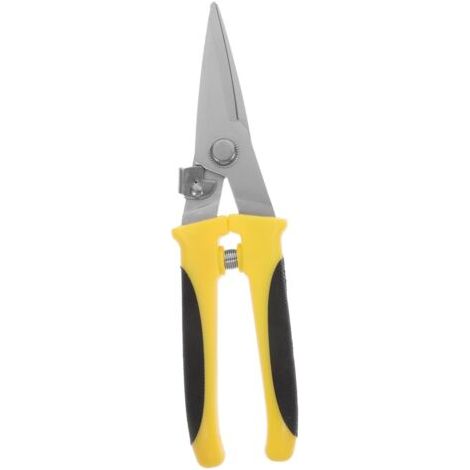 Bunthaus Cisailles À Métaux Antidérapantes Acier Inoxydable Coupe Tôle Multifonction Outil De Découpe Manuel Ergonomique Avec Poignée Coupe Précision Pour Jardinage Et Bricolage