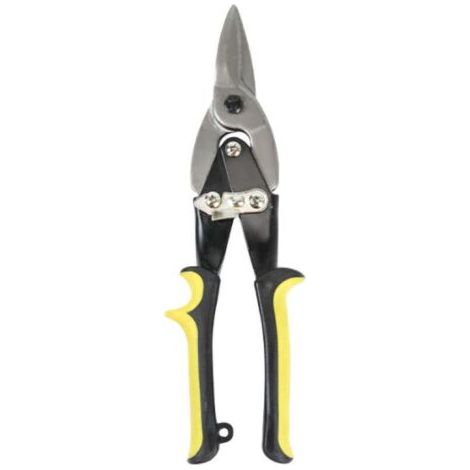 Bunthaus Cisailles À Métaux 250 Mm Cisailles À Tôle De Qualité Aéronautique Coupe Droite Acier Convient Pour La Coupe Du Métal, Également Adapté Aux Installateurs De Cloisons Sèches.