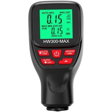 Bunthaus Jauge Numérique Épaisseur De Revêtement Pour Voiture Mesure Précise Et Portable Avec Écran Lcd Rétroéclairé Outil Pour Contrôle Rapide Et Fiable